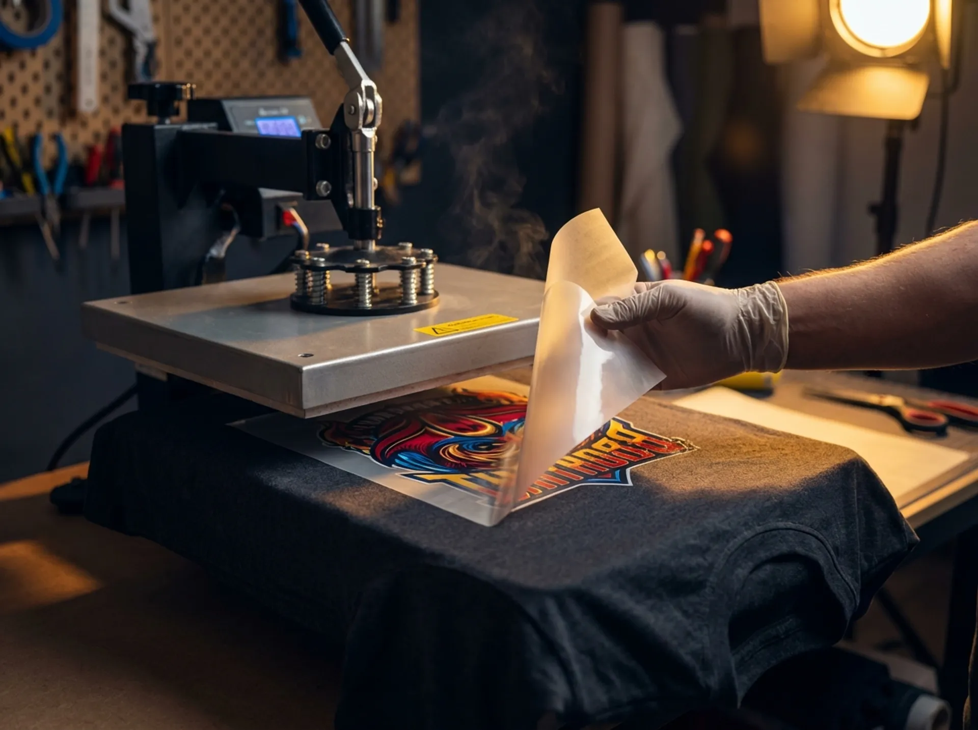 DTF Druck auf T-Shirt