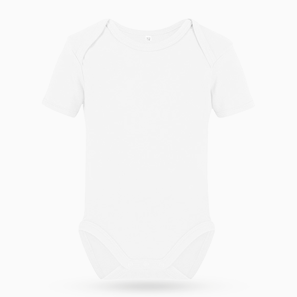 Organic Baby Bodysuit Short Sleeve - Link Kids Wear 3